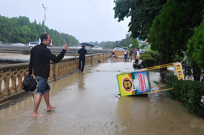Наводнение в Сочи 2015