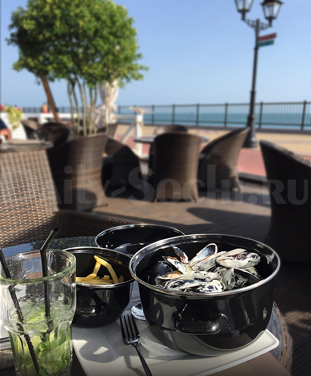 Вкуснейшие мидии в ресторане «Mare d'amore»