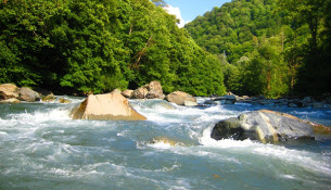 Фотография реки Мзымты